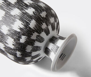 Cassina 'Post Scriptum' vase, black and white WHITE CASS22POS990MUL