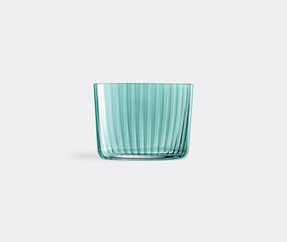 LSA International 'Gems' tealight holder, set of four, jade GREEN LSAI21GEM307MUL