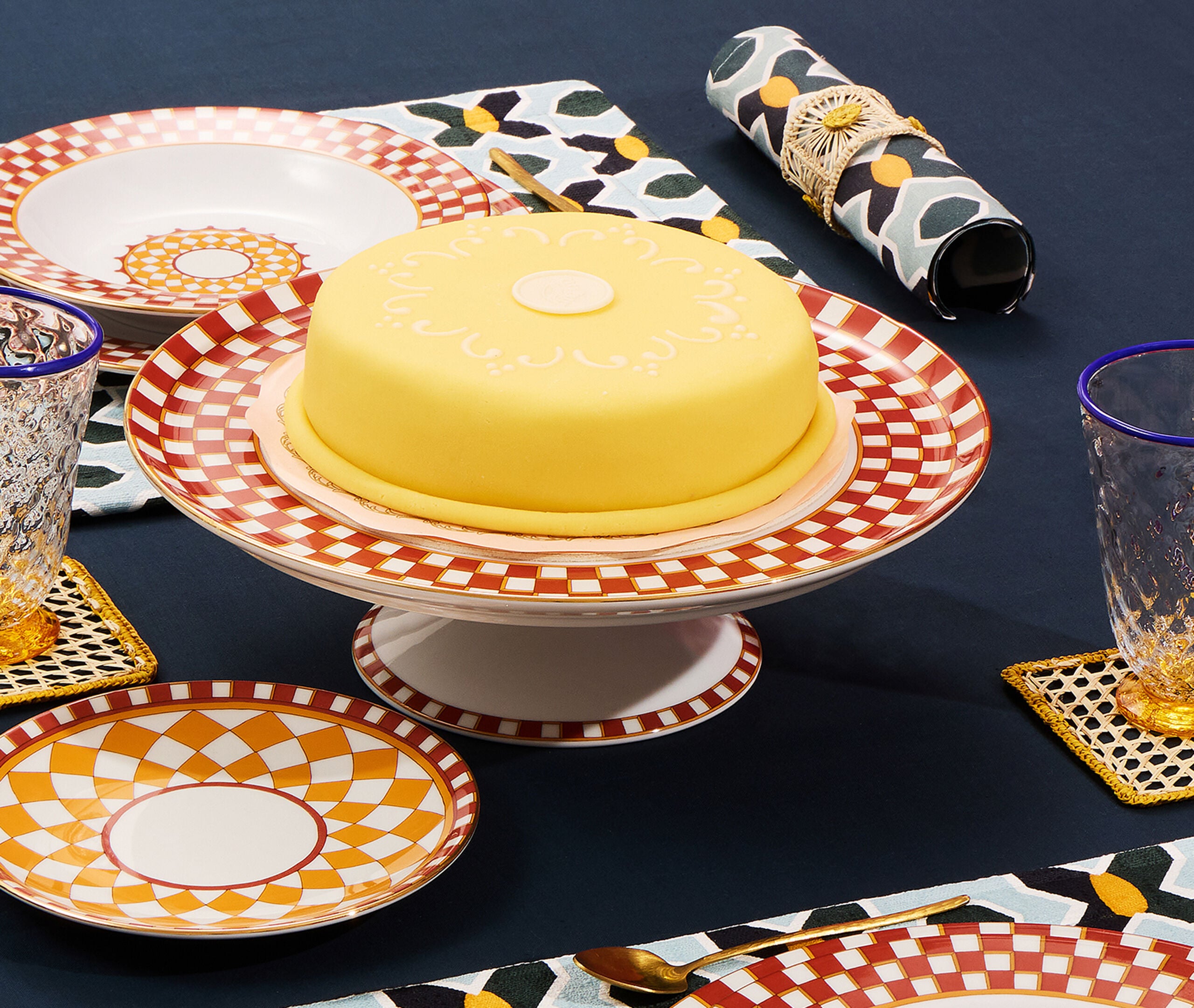 Apollo' cake stand, multicolor by La DoubleJ | Serving And Trays
