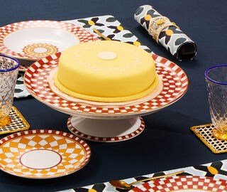 La DoubleJ 'Apollo' cake stand, multicolor MULTICOLOUR LADJ24APO168MUL