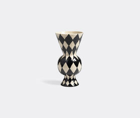 &amp;k Amsterdam 'Rhombic' vase, black MULTICOLOUR AMST25VAS005MUL