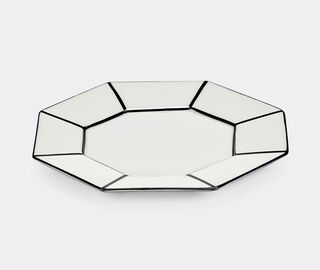 Serax 'Carte Blanche' dessert plate, set of two, white WHITE SERA26DES460WHI