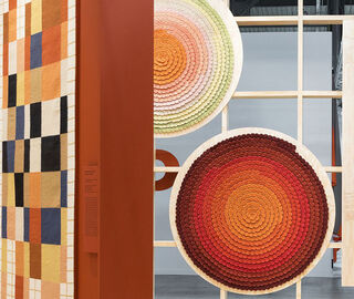 Cc-tapis 'Swirl' rug, red multicolor MULTICOLOUR CCTA25SWI815RED