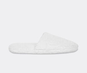 Dolce&amp;Gabbana Casa Jacquard slippers with D&amp;G logo, white WHITE DGCA25WHI031WHI