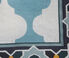 La DoubleJ 'Plaza' linen tablecloth, large, blue multicolor LADJ24PLA465MUL