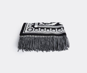 Versace &#39;Barocco Foulard&#39; blanket WHITE VERS22BAR359MUL