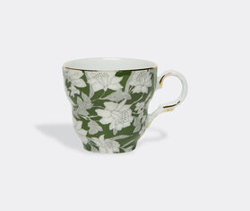 La DoubleJ 'Lilium Avorio Big Mama' cup and saucer GREEN LADJ22BIG741MUL