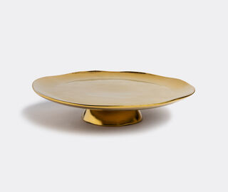 Bitossi Home 'La Tavola Scomposta' cake stand GOLD BIHO19TAV866GOL