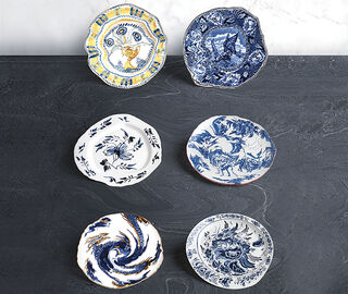 Seletti 'Classic on Acid, Spanish Maiolica' dinner plate MULTICOLOUR SELE22POR022MUL