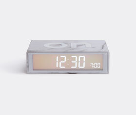 Lexon 'Flip Clock 2' alarm clock WHITE LEXO18FLI195WHI