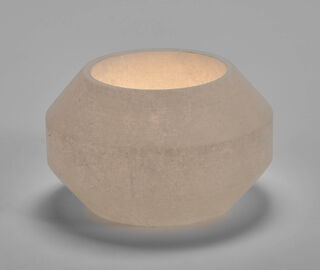 Serax 'Alabaster' candleholder, white, large WHITE SERA23ALA274WHI