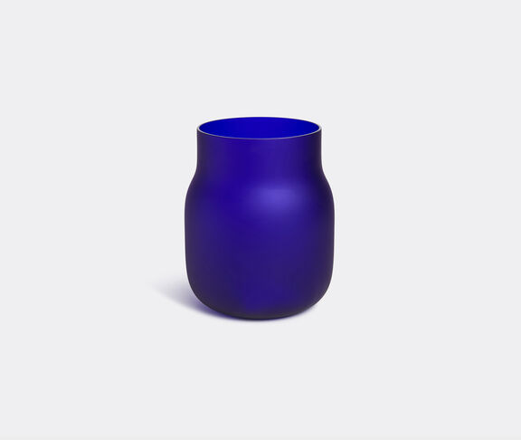 Dechem Bandaska Vase Large Matt Blue ${masterID} 2
