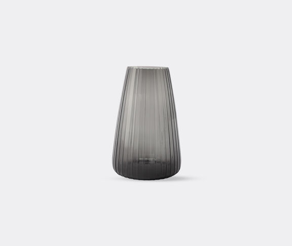 XLBoom 'Dim Stripe' vase, large, gray undefined ${masterID}