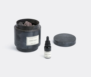 Mad et Len 'Monarchia' pot pourri totem, Ambre nobile BLACK MALE15POT388BLK