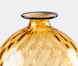 Venini 'Monofiore' bottle, XS, yellow AMBER VENI20MON914YEL