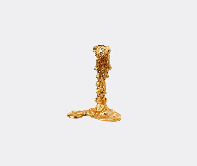 POLSPOTTEN 'Drip' candle holder, large, gold GOLD POLS25DRI016GOL