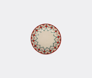 Les-Ottomans 'Peacock' dessert plate, multicolor MULTICOLOUR OTTO21PEA795MUL