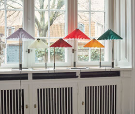 Hay 'Matin' table lamp, large, EU/UK plug GREEN HAY119MAT198GRN