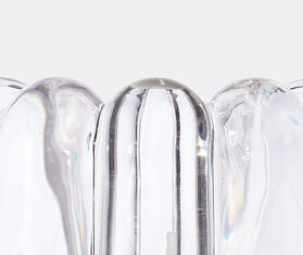 Tom Dixon &#39;Press&#39; tealight, vertical TRANSPARENT TODI20PRE454TRA