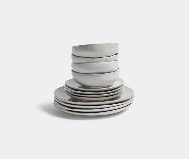 Serax 'La M&egrave;re' dinner set, set of twelve, white WHITE SERA24SER151WHI