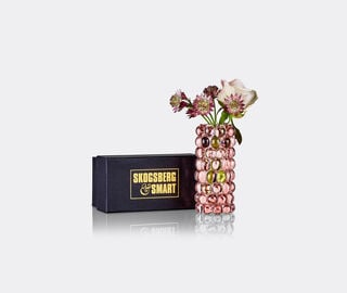 Skogsberg&amp;Smart 'Hurricane Boule' vase, mini, ros&eacute; PINK SKOG26HUR126PIN