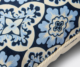 La DoubleJ 'Palazzo' cushion, large, blue MULTICOLOR LADJ26OUT812MUL