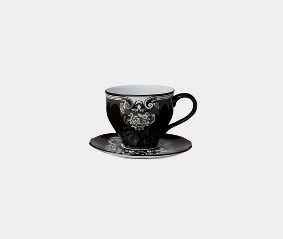Gucci 'Star Eye' demitasse cup and saucer, set of two, black undefined ${masterID}
