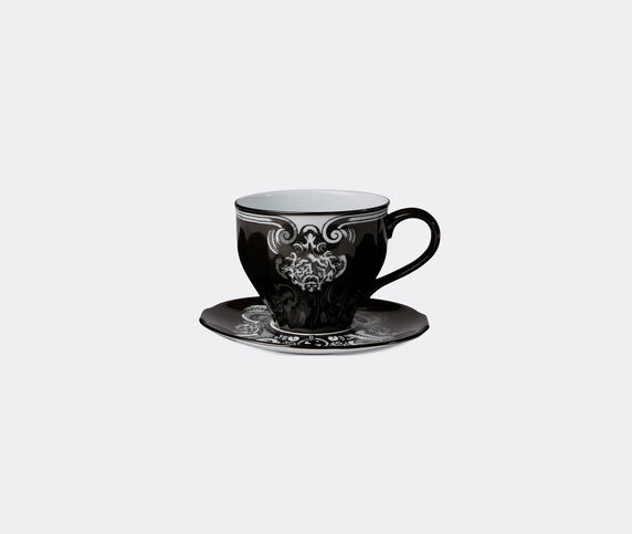 Gucci 'Star Eye' demitasse cup and saucer, set of two, black
