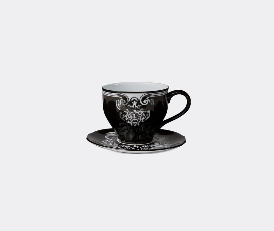 Gucci 'Star Eye' demitasse cup and saucer, set of two, black  GUCC18CUP276BLK