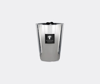 Baobab Collection 'Les Exclusives Platinum' candle, large SILVER BAOB23LES752SIL