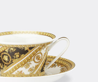 Rosenthal 'Baroque' teacup and saucer MULTICOLOUR ROSE21LOV305MUL