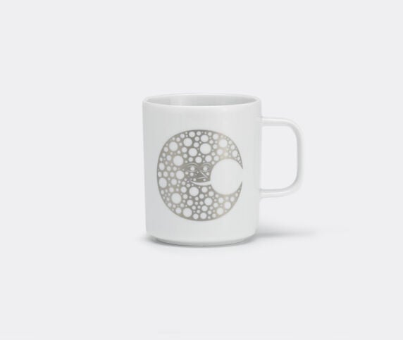 Vitra 'Moon' coffee mug White, silver VITR20COF315WHI