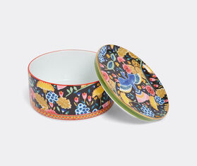 La DoubleJ &#39;Colombo&#39;, trinket box, black BLACK LADJ25BUN700MUL