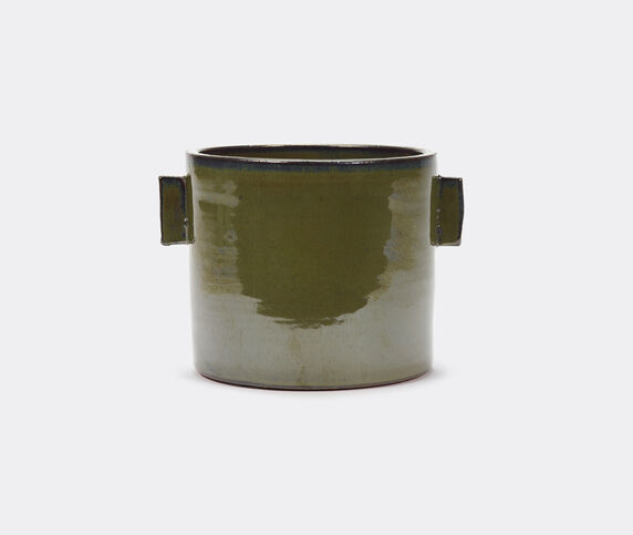 Serax 'Glazed Shades' flower pot, green green SERA21FLO362GRN