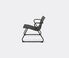 Mater 'Ocean' lounge chair, black  MATE21OCE310BLK