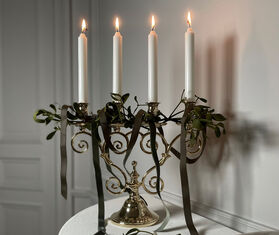Skultuna 'Mistel' candle holder BRASS SKUL22CAN413BRA