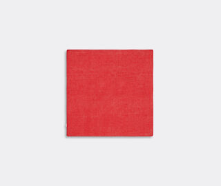 Lisa Corti Napkin, set of six, red RED LICO23HAN141MUL