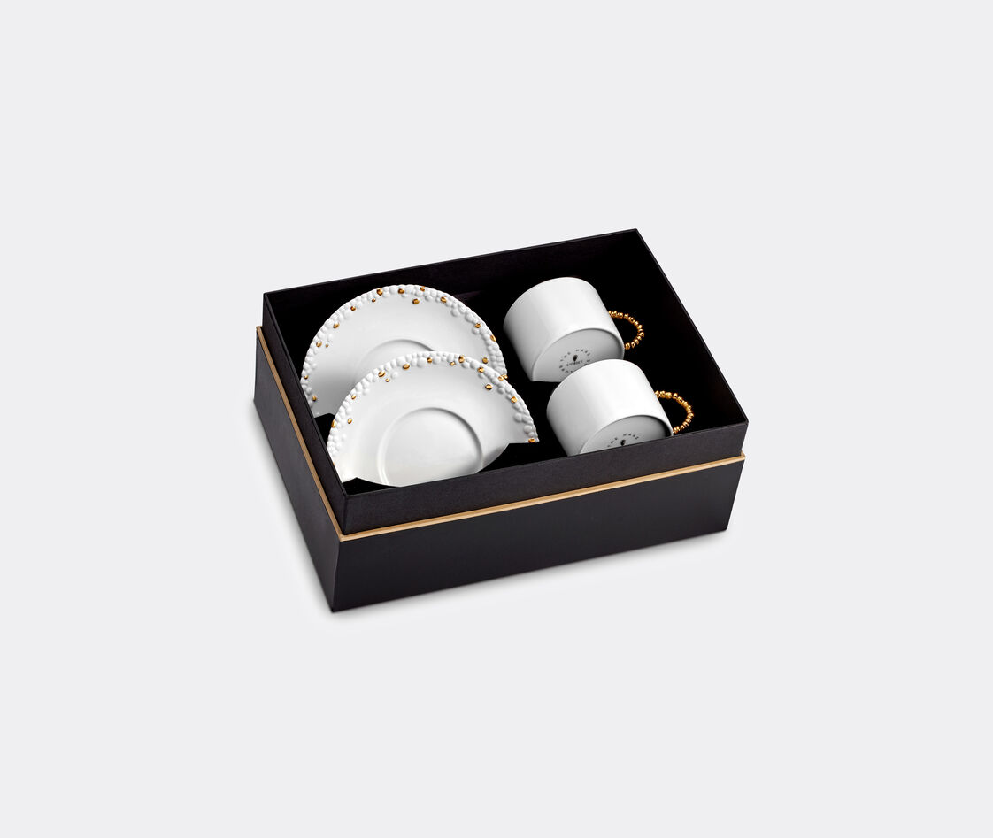 L'objet Tea And Coffee White & Gold 1