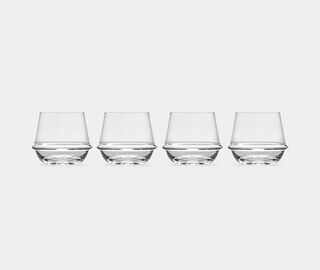 Serax 'Dune' tumbler, set of four, transparent TRANSPARENT SERA24GLA506TRA
