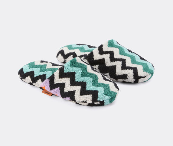 Missoni 'Best' soft slippers, turquoise multicolor MULTICOLOUR MIHO26BES135MUL