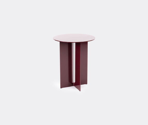 New Format Studio 'Mers' side table, burgundy