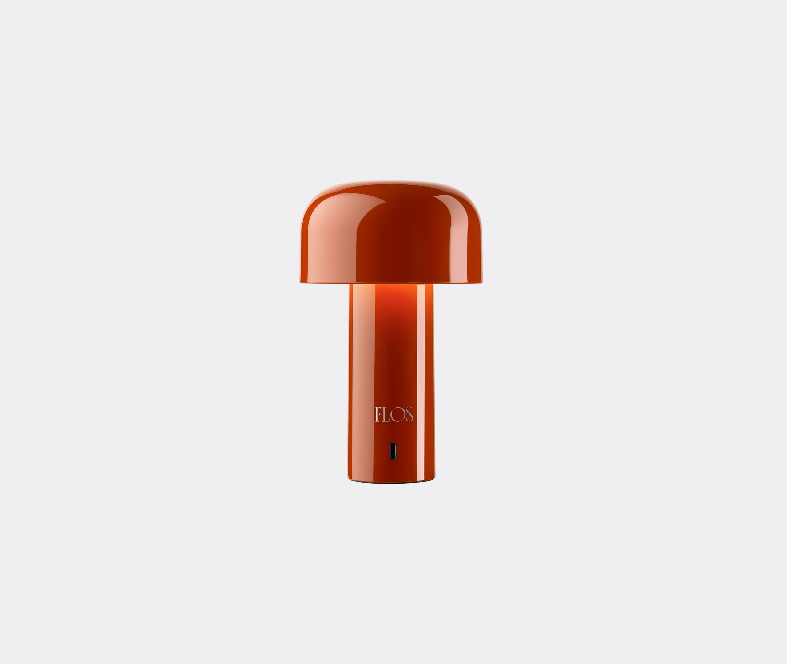 Bellhop' portable table lamp, brick red by Flos | Lighting | FRANKBROS
