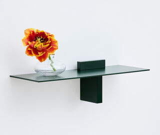 Atelier Ferraro 'Piazzetta' shelf, green GREEN ATFE24PIA946GRN
