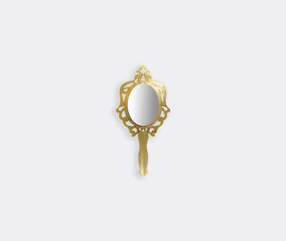 VESTA 'Madame' handheld mirror, gold GOLD VEST25MAD834GOL