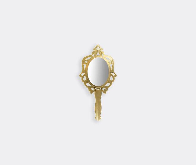 VESTA 'Madame' handheld mirror, gold GOLD VEST25MAD834GOL