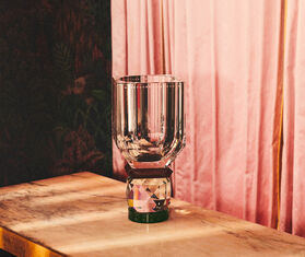 Reflections Copenhagen 'Utah' vase, clear, brown and green MULTICOLOUR REFL23UTA285MUL