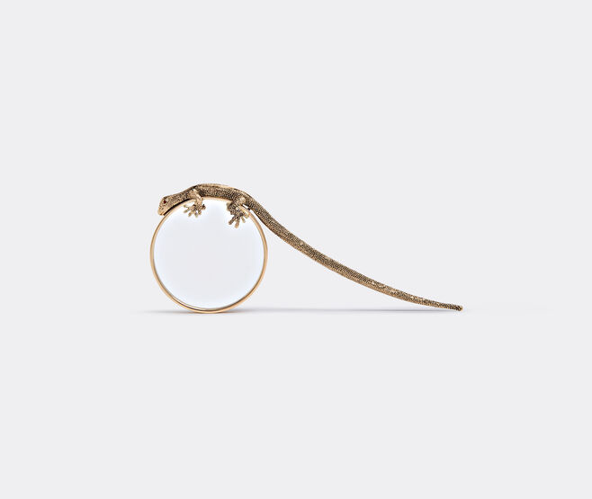 L'Objet 'Gecko' magnifying glass GOLD LOBJ15GEC305GOL