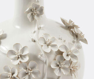 POLSPOTTEN '3D Buttercup' vase, white WHITE POLS25VAS962WHI