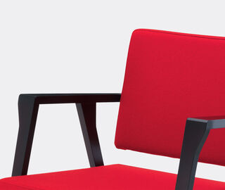 Cassina 'Luisa' small armchair, red RED CASS21LUI725RED
