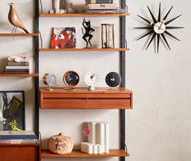 Vitra Night clock, black BLACK VITR19DES986BLK